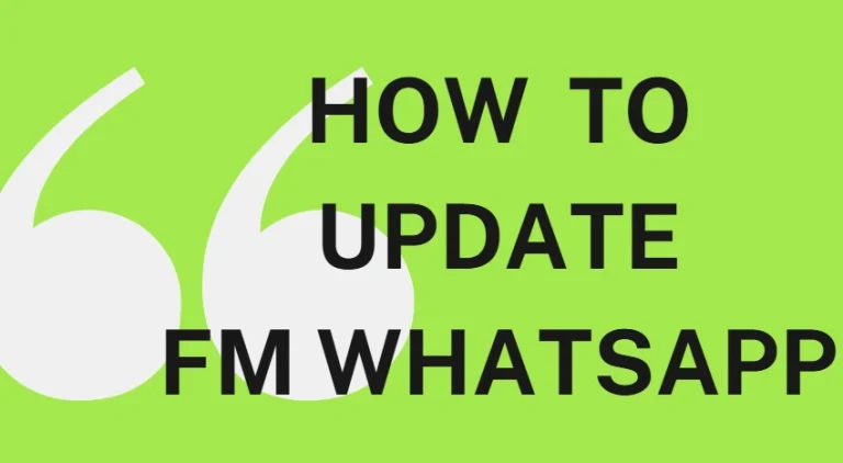 update FM WhatsApp